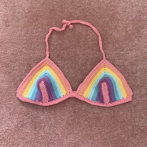 Custom crochet bikini top/ Crochet top/ Crochet bikini/ Festival top/ Beach top/ Holiday/ Bikini top