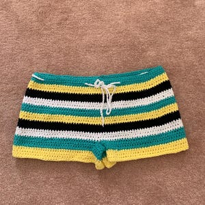 Cusom Crochet Low waisted shorts/Crochet Shorts/Shorts/Women’s Shorts/Low Waisted Shorts/Custom Crochet Shorts