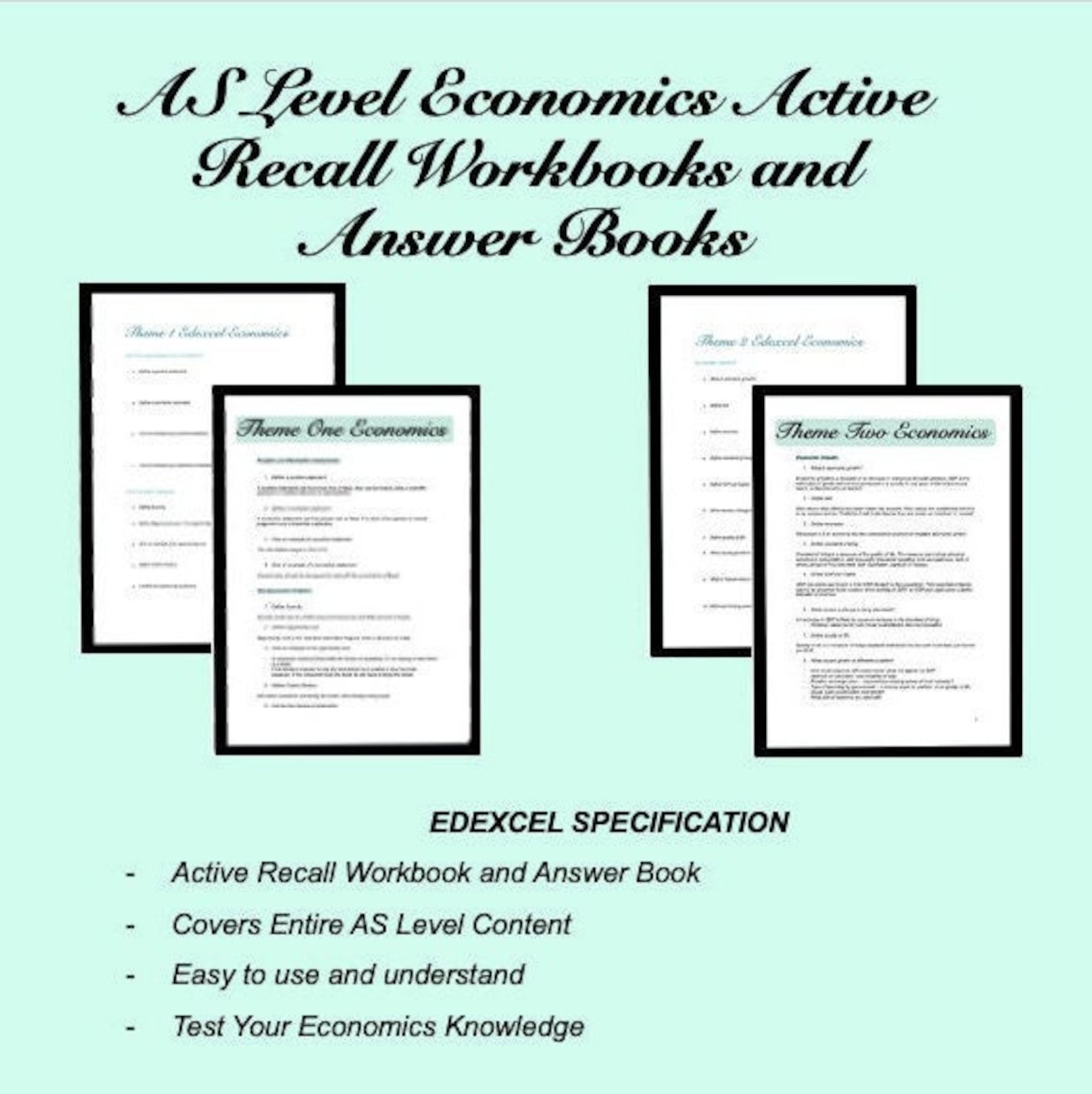 AS Level Economics Active Recall Q&A Pack - Etsy