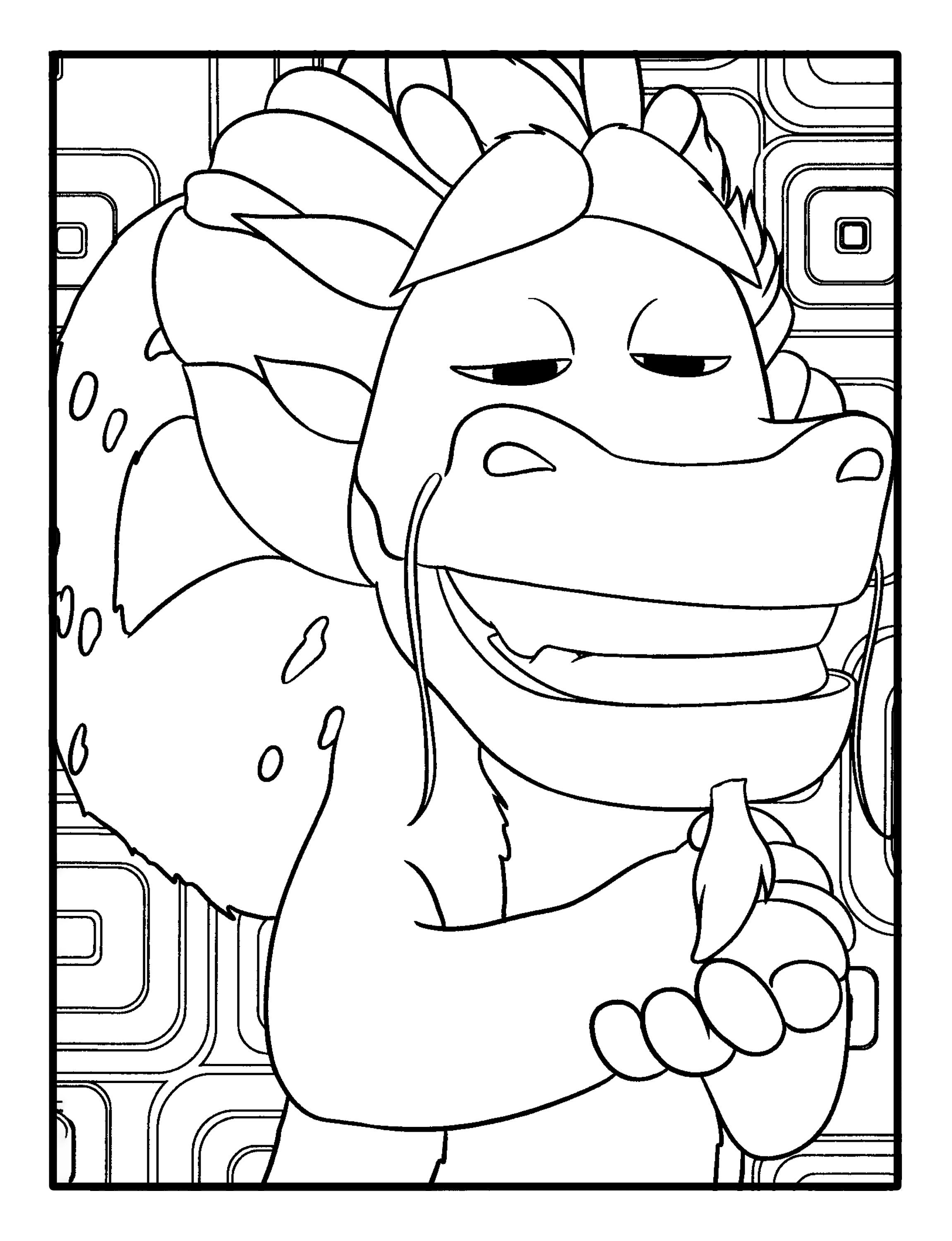 Wish Dragon Coloring Book - Etsy