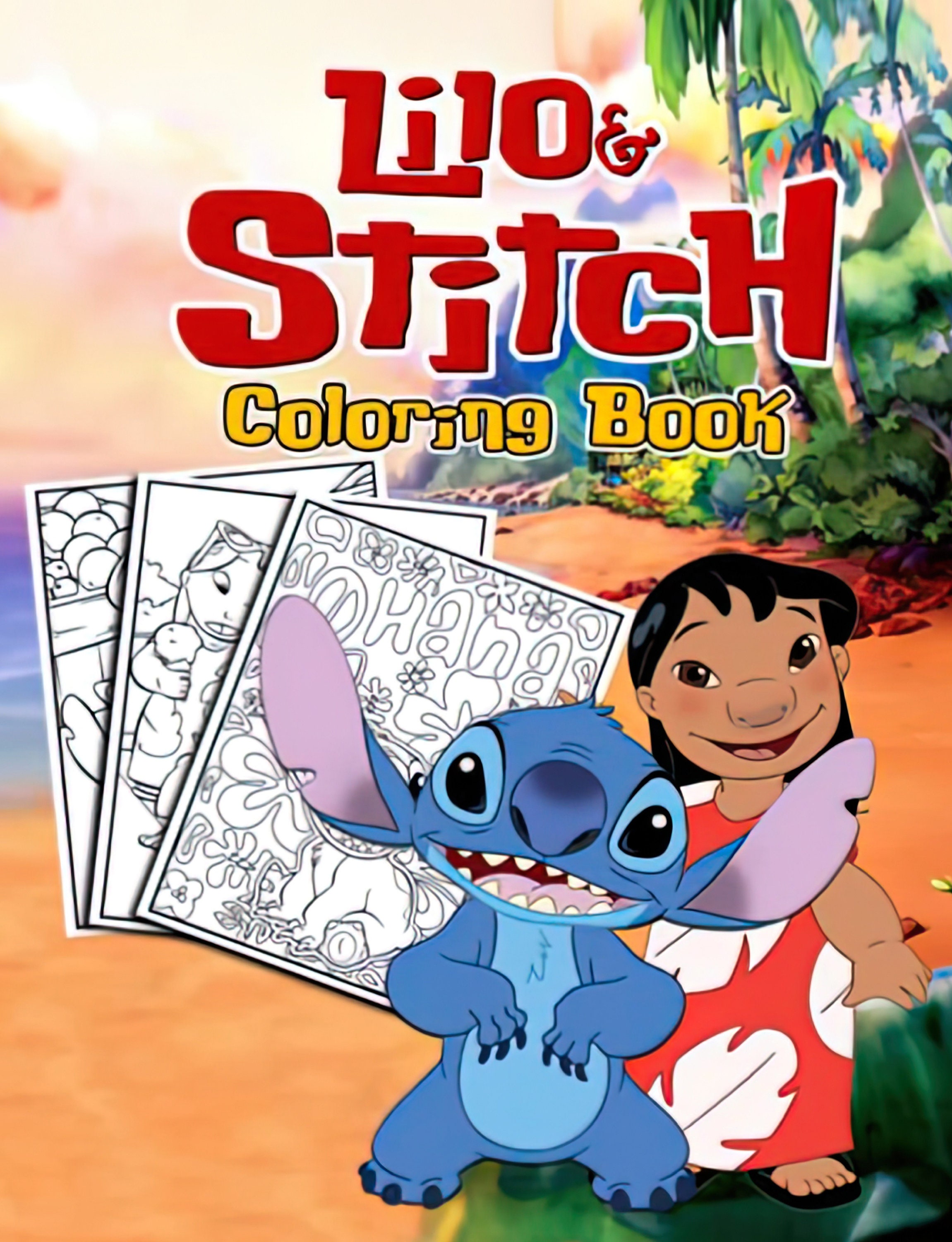 Lilo and Stitch Coloring Book Lilo and Stitch Coloring Book
