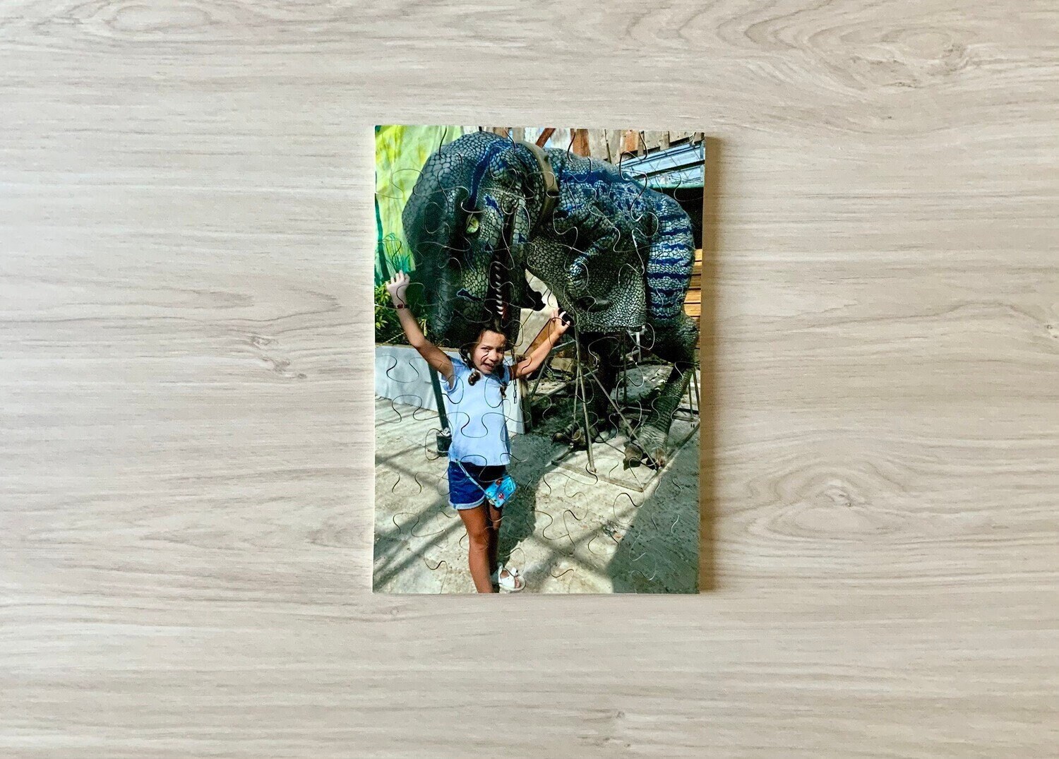 Cadre Photo Puzzle sur Bois - 40 Pièces