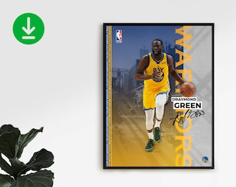 Draymond Green / 23 / Dray / Golden State Warriors / Sports / Gift / Print / Wall Art / Basketball / NBA / Poster / INSTANT DOWNLOAD