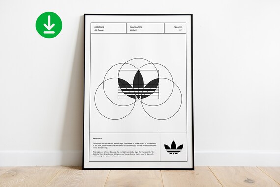 backwards adidas logo