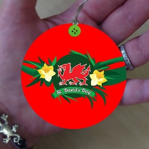 St. David&#39;s Day Saint David&#39;s Day Wales Welsh Badge