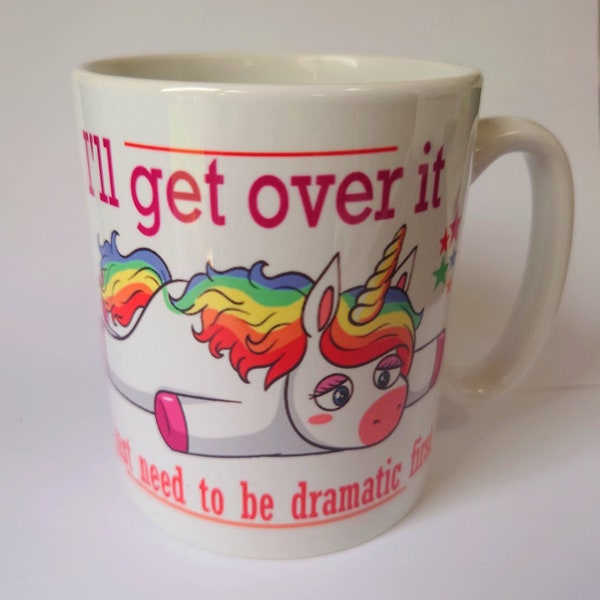 Funny Mug Funny Gift unicorn Mug Drama Queen Mug Fun Gift Funny Mug