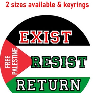PALESTINE BADGE Show your support funds going to Palestine Emergency Appeal