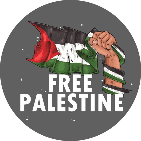 BADGE DE PALESTINE Montrez votre soutien, les fonds vont à l'Appel d'urgence pour la Palestine