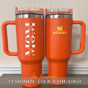 Custom Kids' Names - Personalized 40oz Tumbler, Floral Mom Tumbler, Custom Name Gift, Mother's Day Gift, Gift For Mom Mama Grandma From Kids