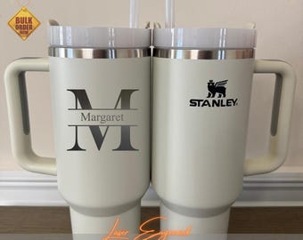 Personalized Mom Tumbler 40oz with Kids Names, Custom Mother's Day Gift for Mama, Engraved Stainless Steel Travel Mug, Insulated Floral Cup