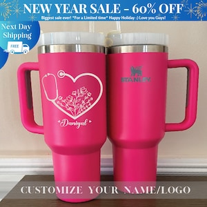 Stanley Nurse tumble, Tumbler for nurse, 40oz Nurse cup| Cup for RN, Medical school gift,Gift for nurse, Nurse Week gift, Nurse appreciation
