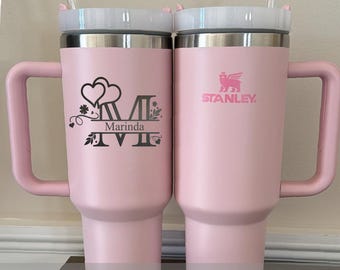 Customizable Valentine day Stanley 40oz Cup, Wedding & Anniversary Gifts, Stanley Tumbler, Travel Mug,Classic Stanley Tumbler,Coffee Tumbler