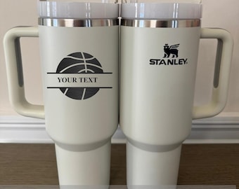 Custom CR7 Soccer Stanley 40oz Cup with Name, Personalized Ronaldo Gift, Soccer Ball Tumbler, Graduation & Birthday Gift 2025
