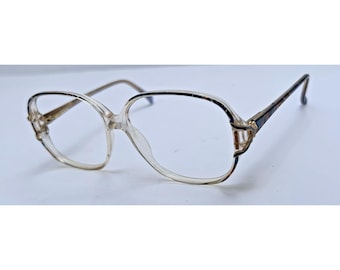 Vintage Jane Color #2 Silver Dollar Goldtone Multi-color Eyeglass Frames Only