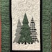 Winter Trees Table Runner Pattern PDF - Etsy