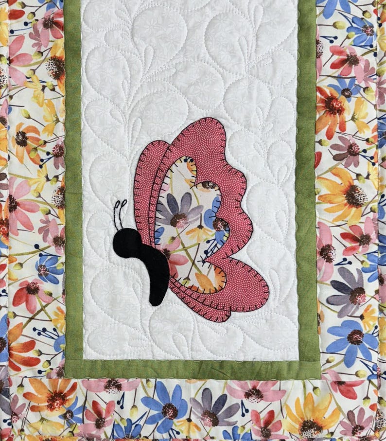 Butterfly Applique Table Runner Pattern PDF Digital Download - Etsy