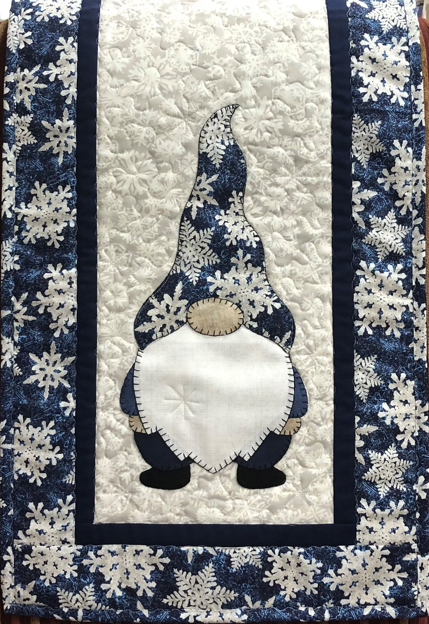 Gnome Applique Table Runner Pattern PDF Digital Download - Etsy