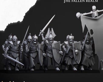 Morts-vivants - Garde squelettique Echelle 28/32 mm