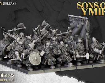 Dwarf Warrior Miniatures 28/32mm Scale
