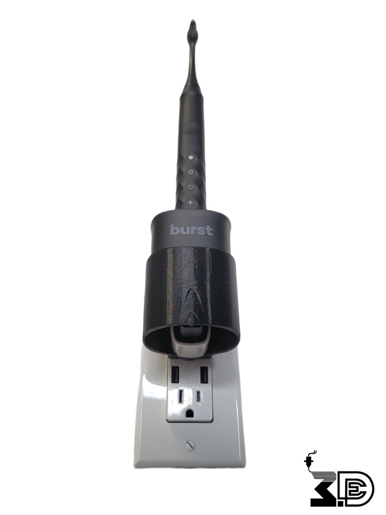 BURST OUTLET MOUNT / Electric Toothbrush, Outlet Mount, Outlet Holder