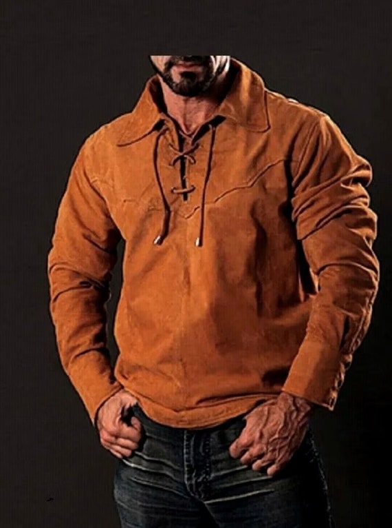 Swagger cognac suede sale