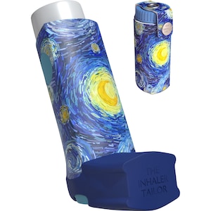 Van Cough - Handmade Inhaler Case - Cover for Asthma & COPD Ventolin, Salbutamol, Turbohaler, Easi-Breathe and Easyhaler Inhalers