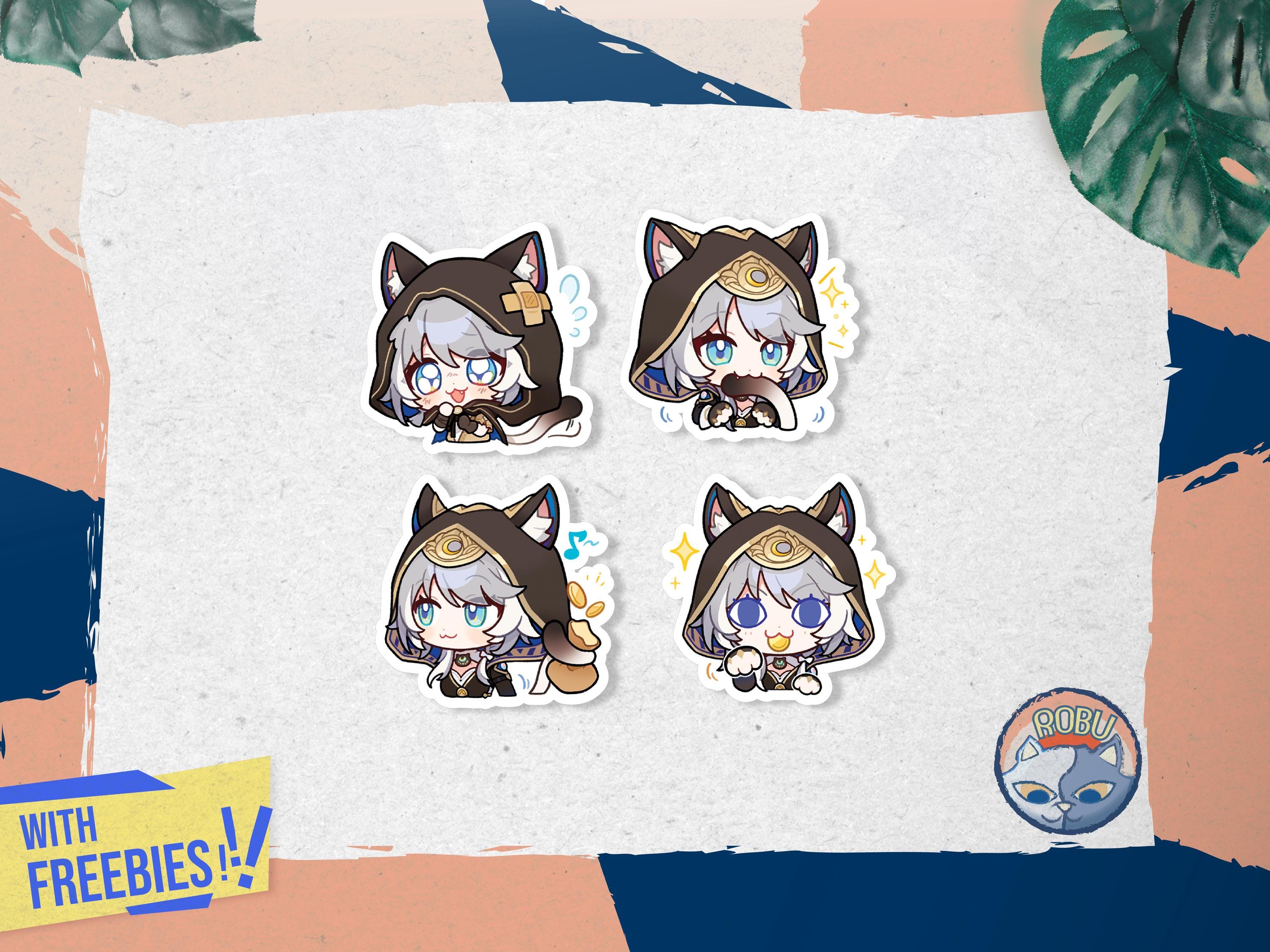 Cipher Honkai: Star Rail Stickers - Vinyl Glossy Waterproof Stickers Bottle  Stickers | Laptop Stickers | Gift Stickers | Stickers Bundle - Etsy