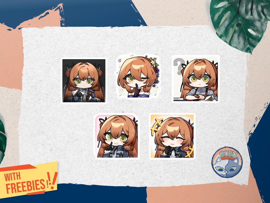 Springfield Sticker Springfield Stickers - Girls' Frontline 2: Exilium Stickers | Vinyl ...