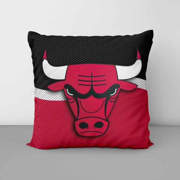 Chicago Bulls Pillow Etsy