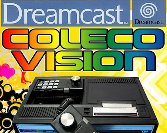 Colecovision Collection Dreamcast About 300 Games  Fanmade Homebrew; Colecovision console NOT included