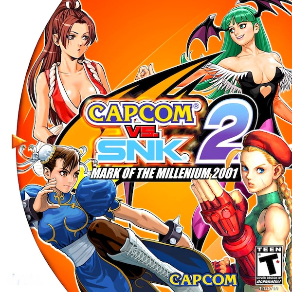 Capcom vs SNK 2: Millennium 2001 Dreamcast Fanmade Homebrew