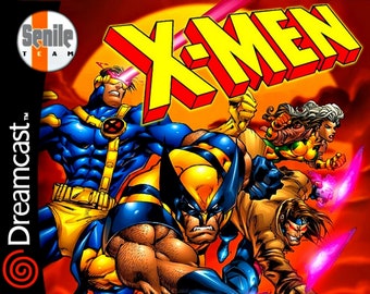 X-Men Dreamcast Beats of Rage BoR Game Fanmade, Homebrew