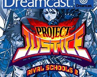 Project Justice Rival Schools 2 Dreamcast Fanmade Homebrew