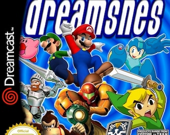 DreamSNES 3 disc SNES Collection Nearly 900 Games Dreamcast Fanmade, Homebrew Game, SNES Console NOT included