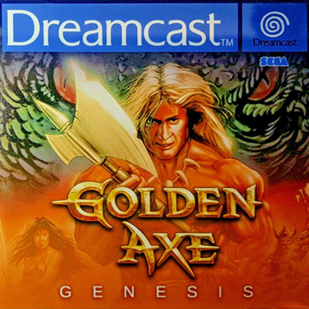 Golden Axe Genesis Dreamcast Etsy