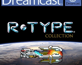 NEW! R-Type Collection Dreamcast disc, 20 Games, Homebrew, Fanmade