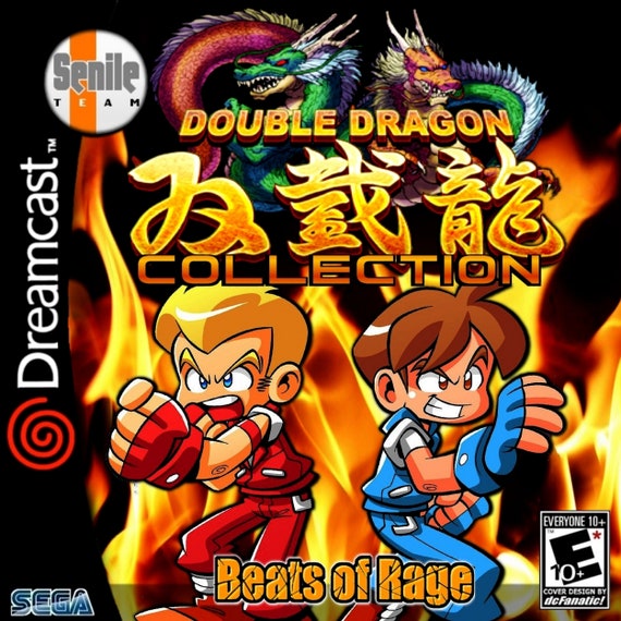Double Dragon Collection Dreamcast Fanmade, Homebrew Beats of Rage BoR Game