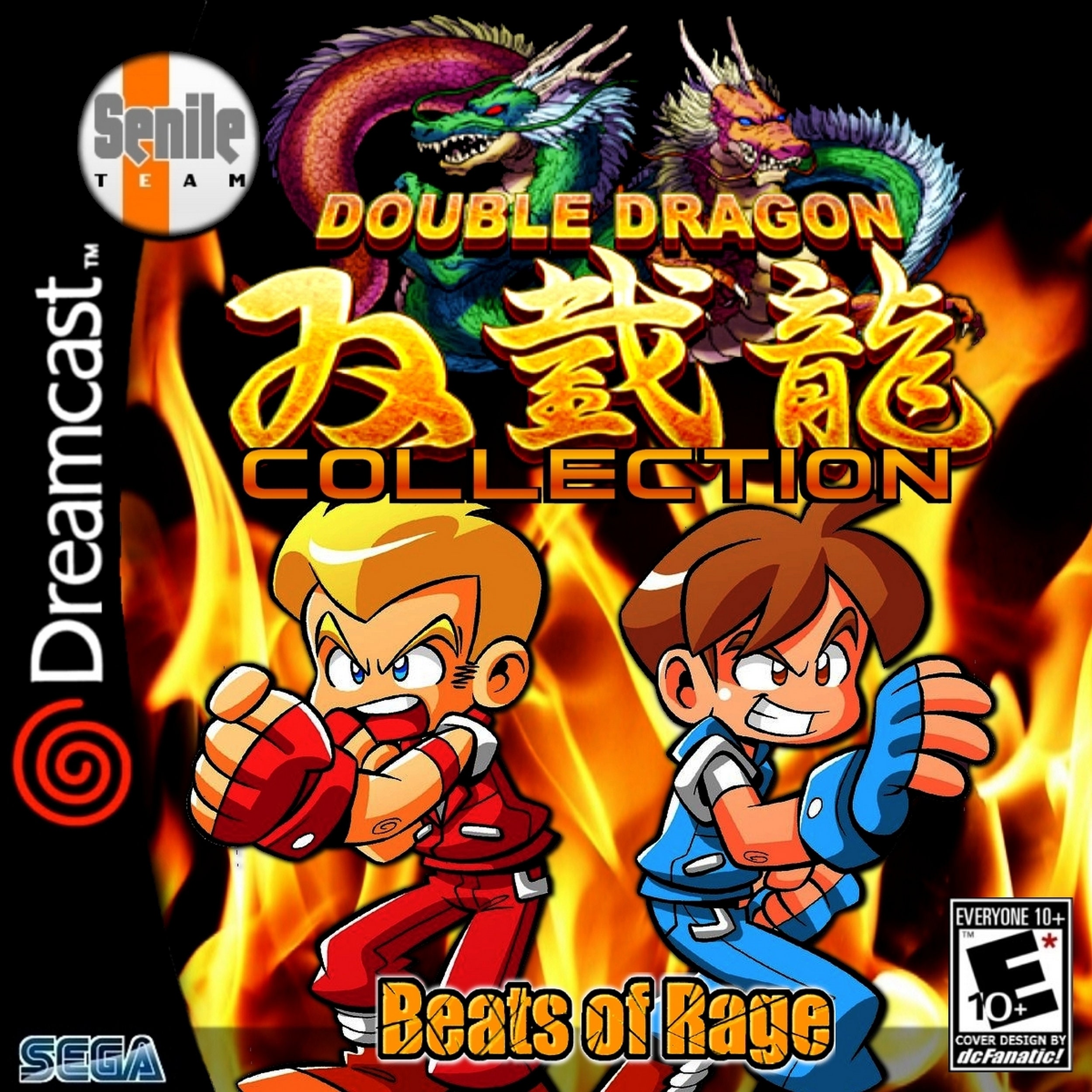 Double Dragon Collection OpenBor, Cover Design By (dcFanati…