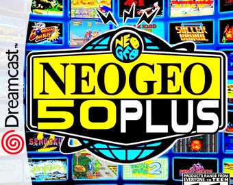 Neo Geo 50 in 1 Collection Dreamcast Fanmade, Homebrew; Neo Geo console NOT included