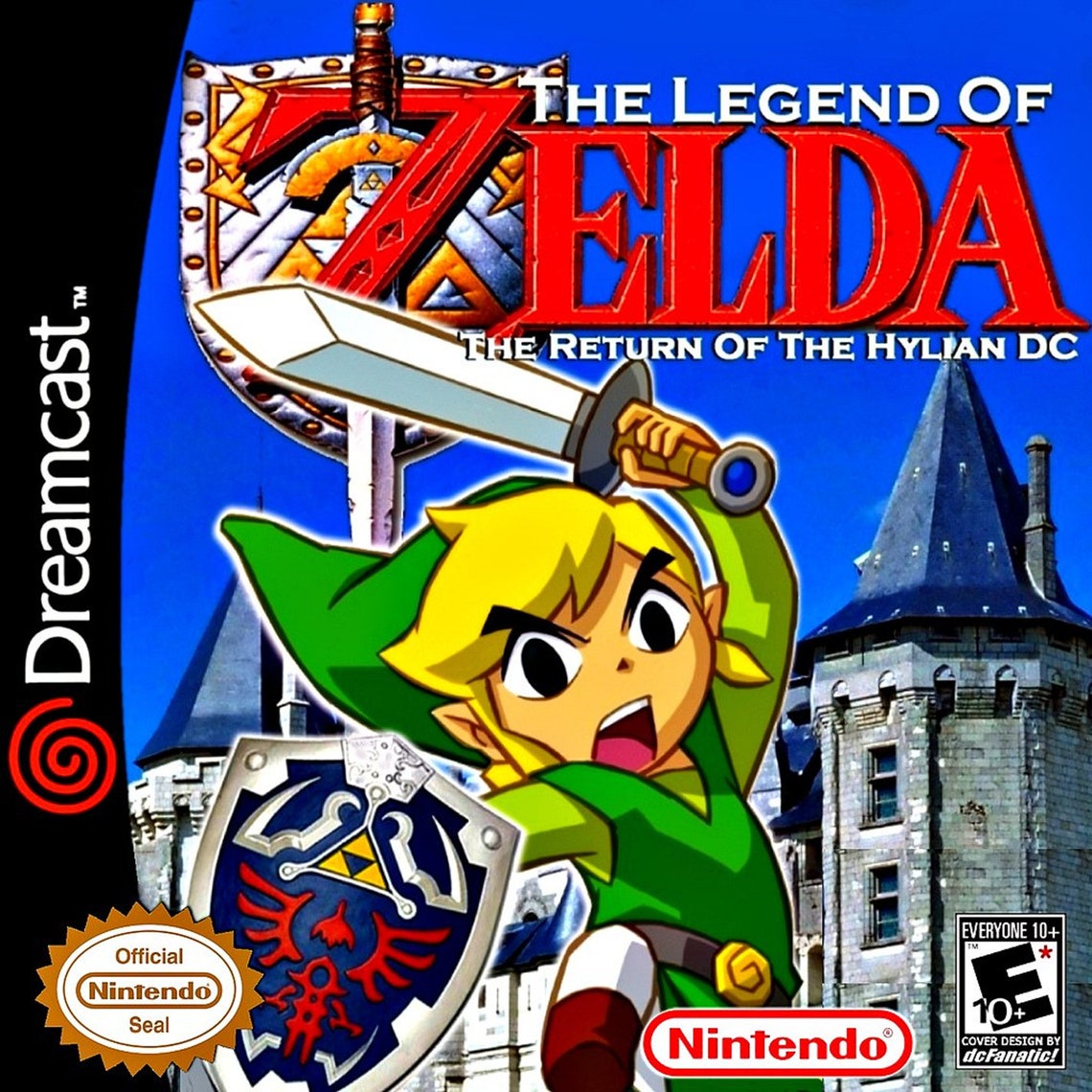 Legend of Zelda Return of the Hylian Dreamcast Fanmade, Homebrew Game Etsy