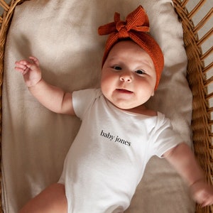 Baby grow customised cheap