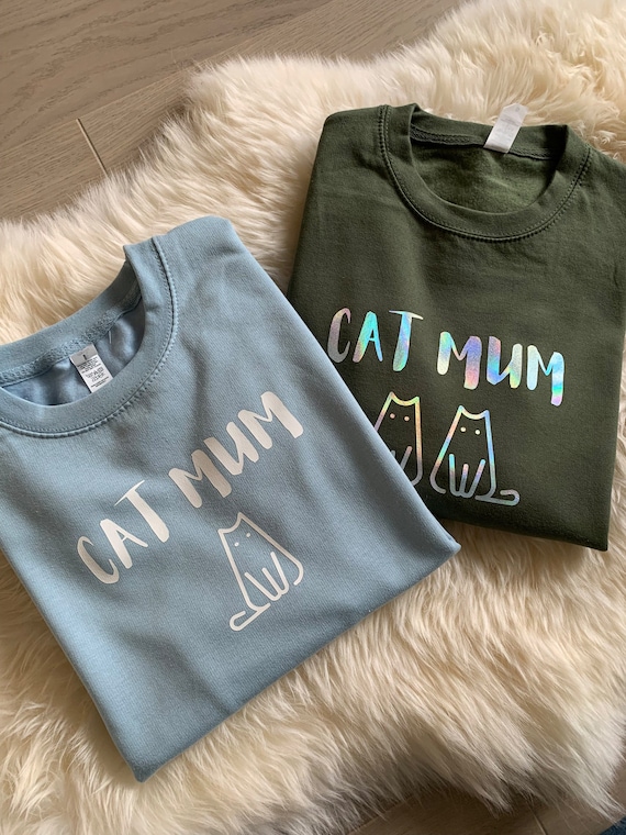 Cat Mum Sweatshirt | Cat Mum Tshirt. Cat Mama Sweatshirt, Cat Mum Gift, Cat Lover Gift, Cat Mum Sweater, Cat Mama Sweater