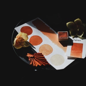 SAFRAN - Handmade watercolor