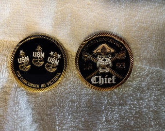 Navy Chief Challenge Coin