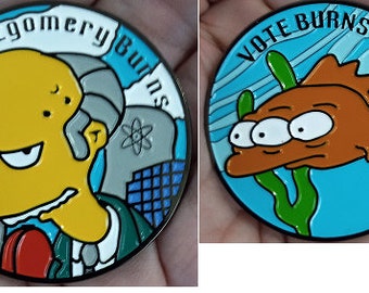 Mr. Burns Challenge Coin
