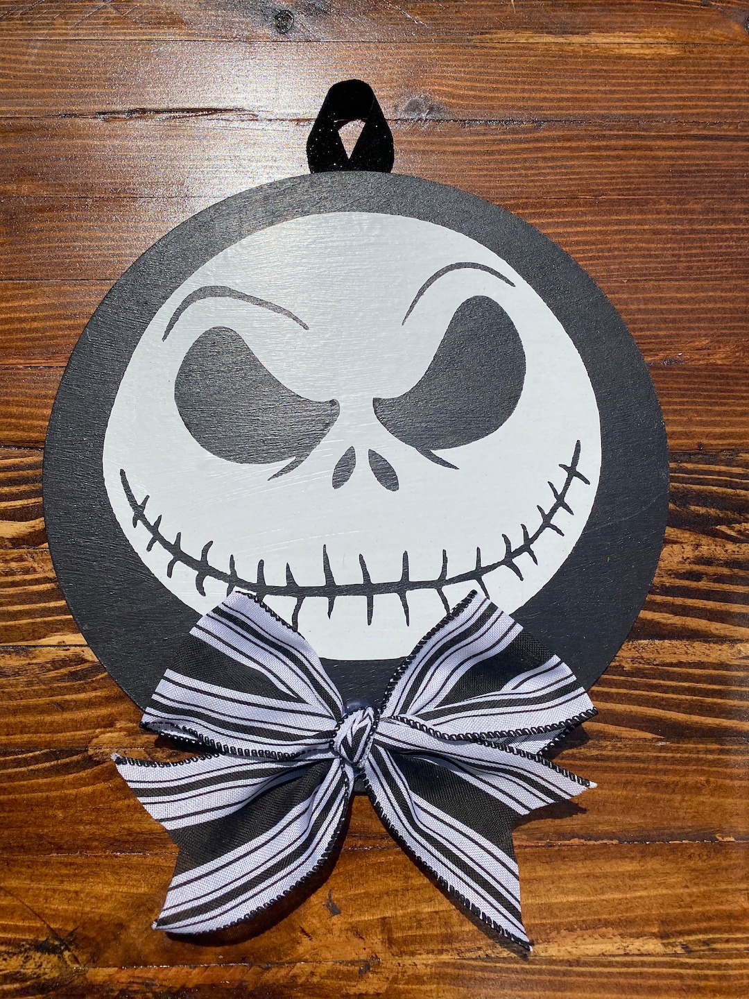 Jack Skellington Door Hanger Etsy