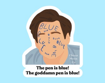 The Goddamn Pen is Blue Vintage T-Shirt The Goddamn Pen is Blue Vintage T-Shirt