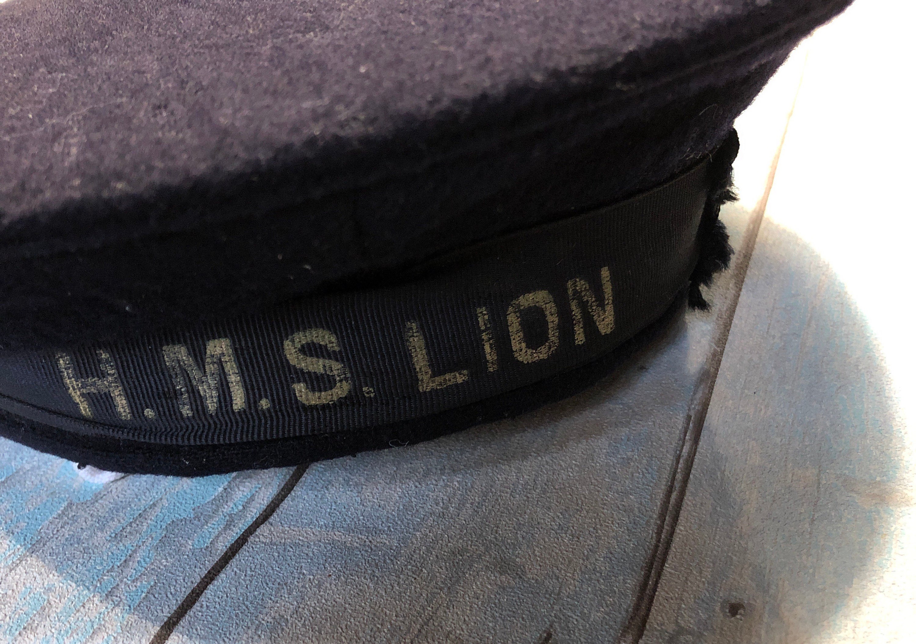 Vintage Sailors Hms Lion Memorabilia 
