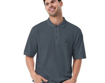 Men's Premium Polo, Golf Polo, Golf, Polo, Polo Shirt, Golf Shirt, Dad Gift, Golf Gift, Dad Golf Gift