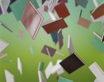 Seamless Falling Objects Background Video Pack